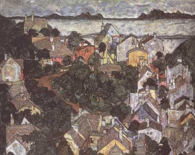 Egon Schiele Summer Landscape (mk12)